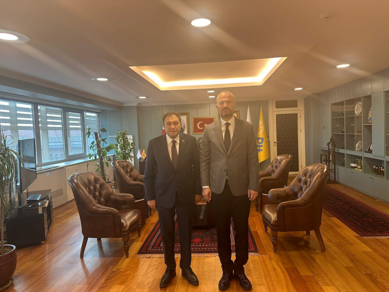 PTT AŞ GENEL MÜDÜRÜ HAKAN GÜLTEN'İ MAKAMINDA ZİYARET ETTİK