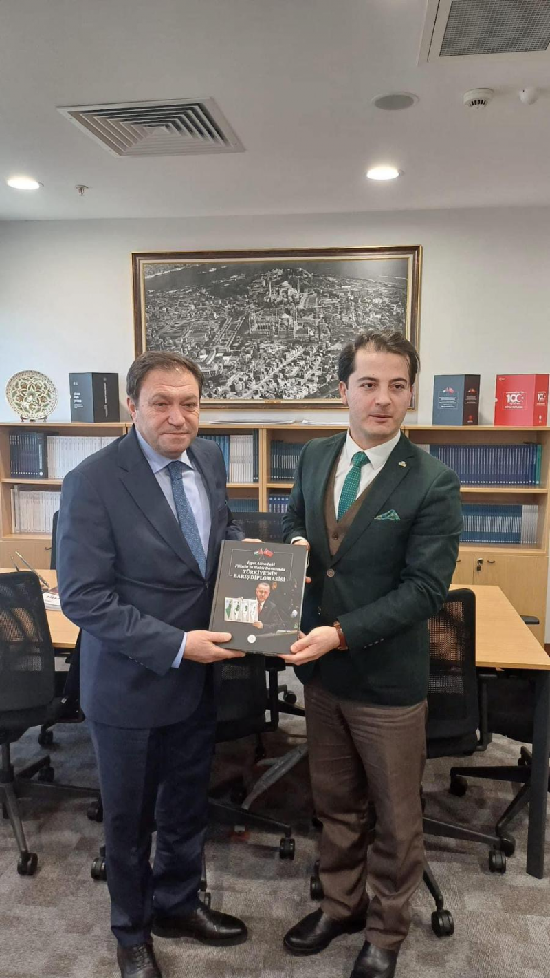 CUMHURBAŞKANLIĞI İLETİŞİM BAŞKANLIĞI BASIN YAYIN DAİRE BAŞKANI OĞUZ GÖKSU'YU MAKAMINDA ZİYARET ETTİK-2091