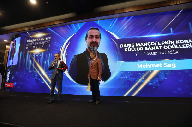 TÜRKİYE KAMU-SEN “EMEK VE BAŞARI ÖDÜLLERİ” SAHİPLERİNİ BULDU-2598