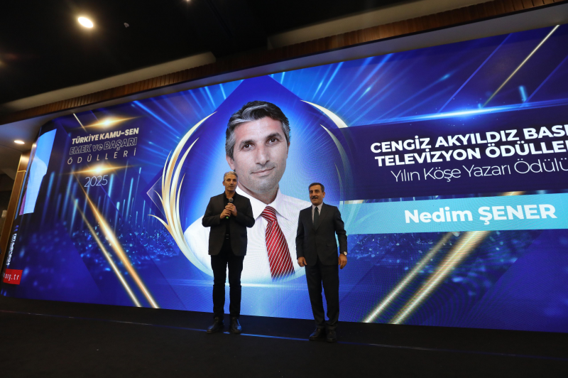 TÜRKİYE KAMU-SEN “EMEK VE BAŞARI ÖDÜLLERİ” SAHİPLERİNİ BULDU-2593