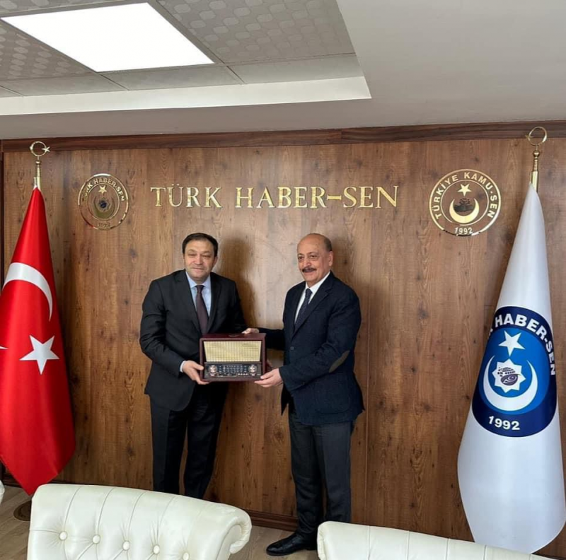 E. ÇALIŞMA VE SOSYAL GÜVENLİK BAKANI VE AK PARTİ ANKARA MİLLETVEKİLİ  VEDAT BİLGİN SENDİKAMIZA ZİYARET ETTİLER-2136