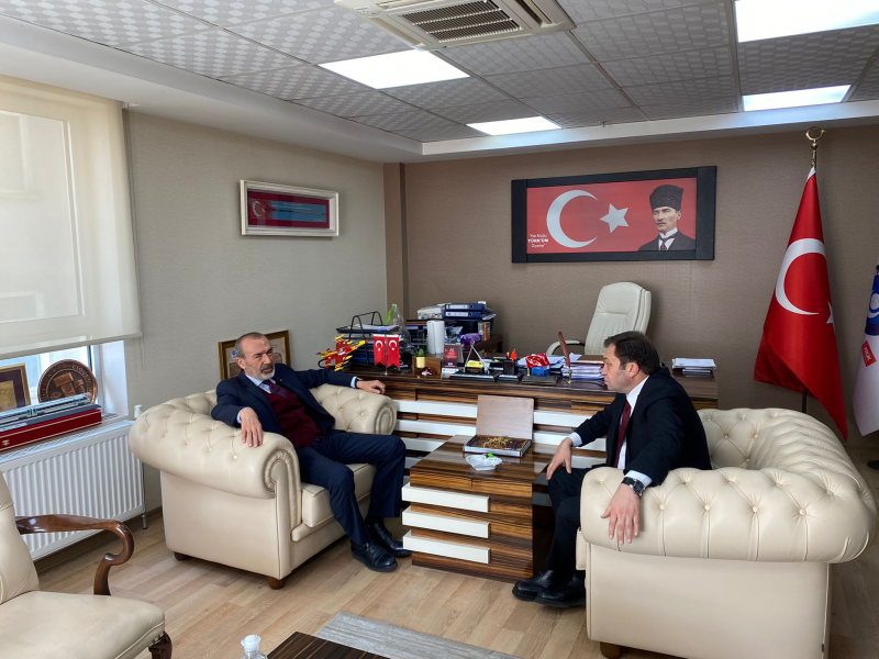 MHP GENEL BAŞKAN YARDIMCIMIZ YAŞAR YILDIRIM'DAN SENDİKAMIZA HAYIRLI OLSUN ZİYARETİ-1012
