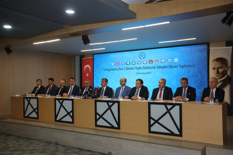 TOPLU SÖZLEŞME TALEPLERİMİZİ AÇIKLADIK, 2024 YILI İÇİN % 100,2 2025 YILI İÇİN % 58,4 ZAM İSTİYORUZ-1840