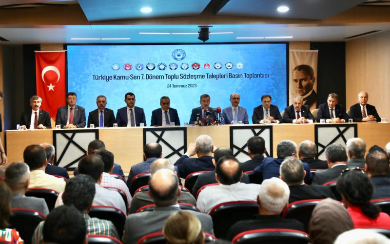 TOPLU SÖZLEŞME TALEPLERİMİZİ AÇIKLADIK, 2024 YILI İÇİN % 100,2 2025 YILI İÇİN % 58,4 ZAM İSTİYORUZ-1845