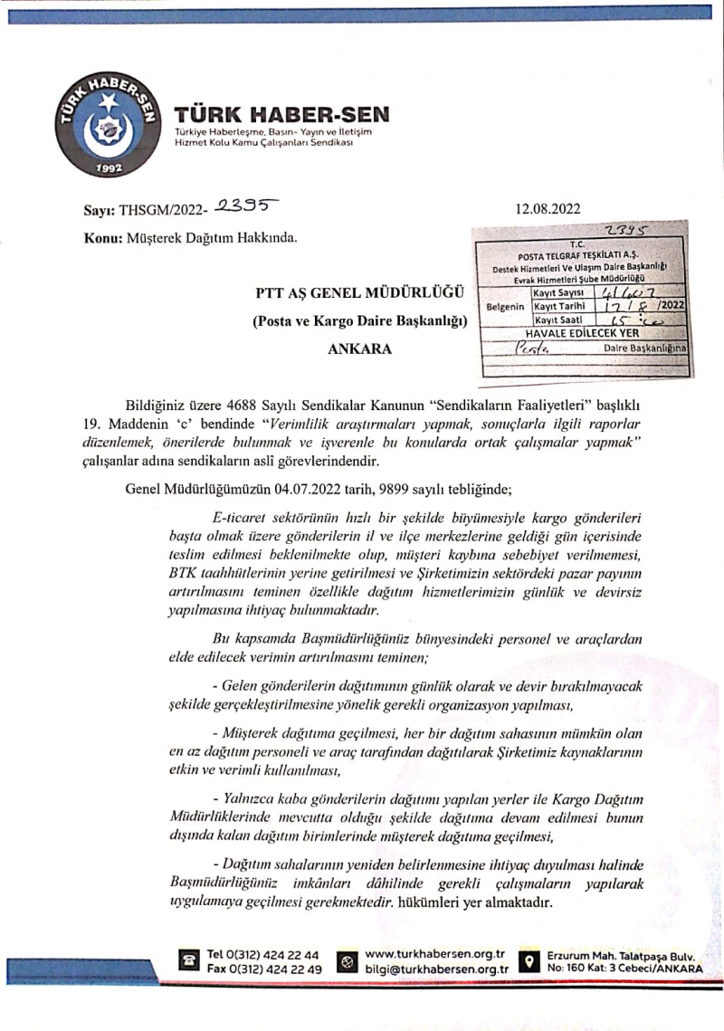 MÜŞTEREK DAĞITIMIN ÖNÜNDEKİ YASAL VE TEKNİK SORUNLARI GÜNDEME GETİRDİK-1247