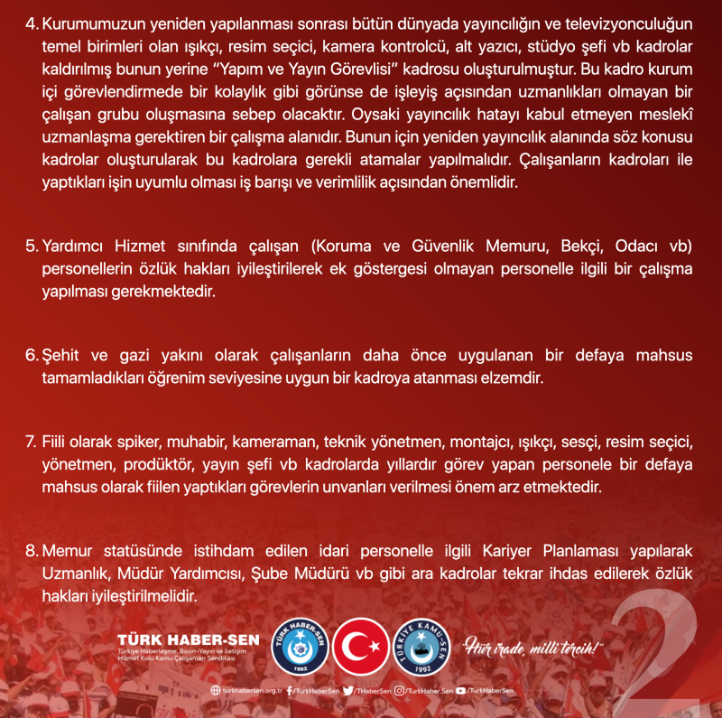 TÜRK HABER-SEN, TRT’DE “USTA-ÇIRAK İLİŞKİSİ”NE DİKKAT ÇEKTİ-1379