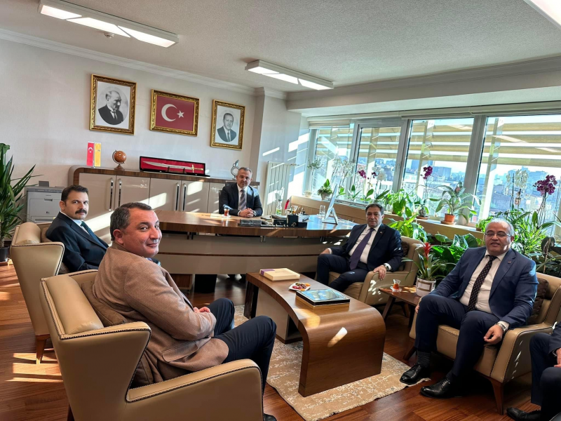 PTT A.Ş. GENEL MÜDÜR YARDIMCISI TOLGA KARA’YA HAYIRLI OLSUN ZİYARETİ GERÇEKLEŞTİRİLDİ-1993