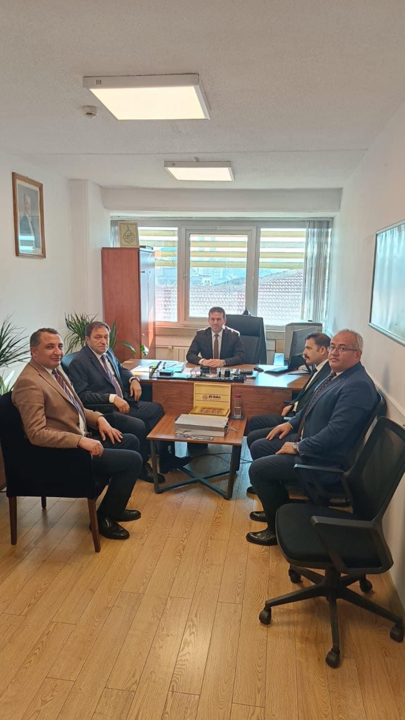 PTT A.Ş POSTA VE KARGO HİZMETLERİ DAİRE BAŞKAN YARDIMCISI İLHAN DİKKAYA'YA  HAYIRLI OLSUN ZİYARETİ GERÇEKLEŞTİRİLDİ-1998