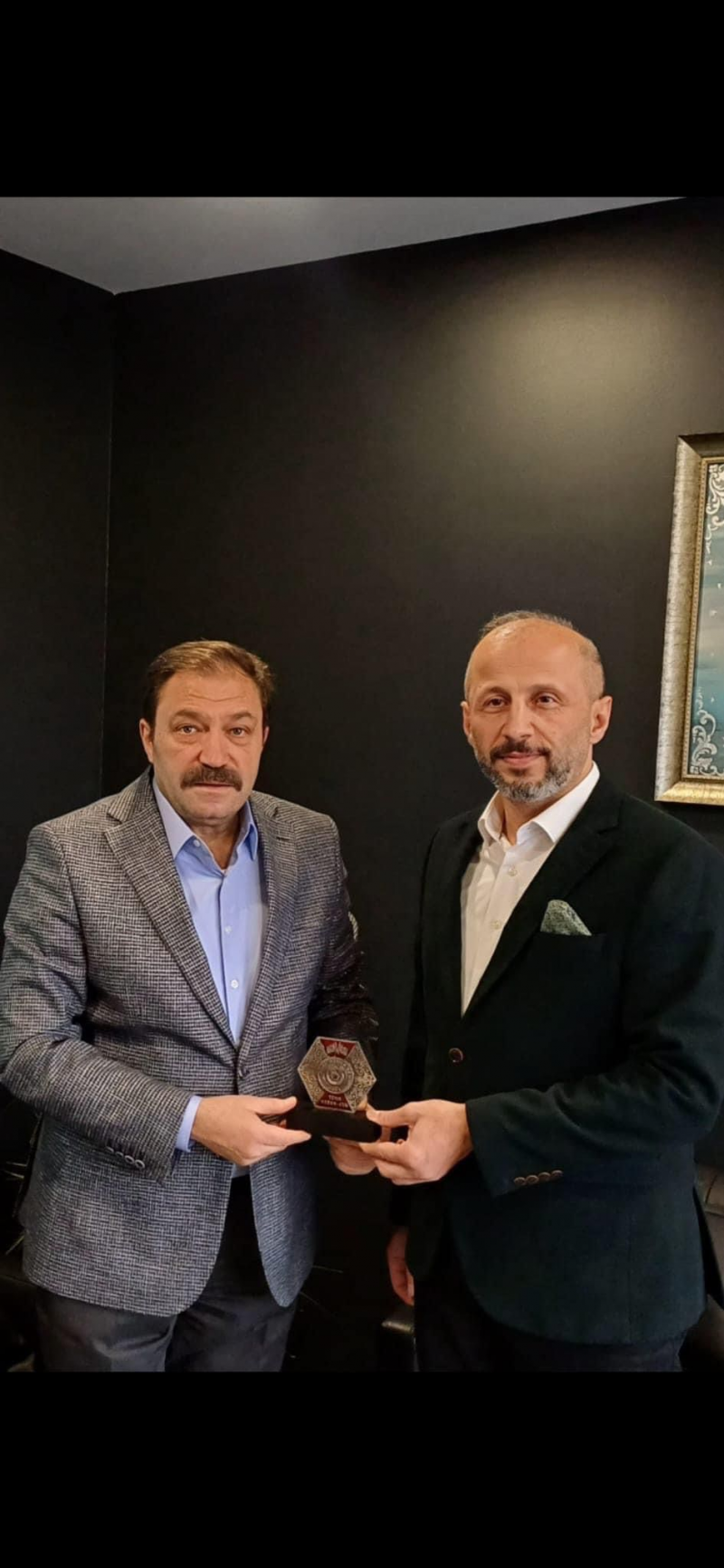 TRT İSTANBUL MÜDÜRÜ İBRAHİM BULUT’U  ZİYARET ETTİK-2545